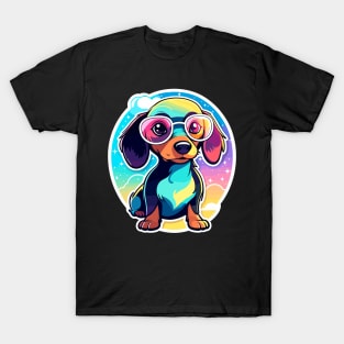 Dachshund Dog Illustration T-Shirt